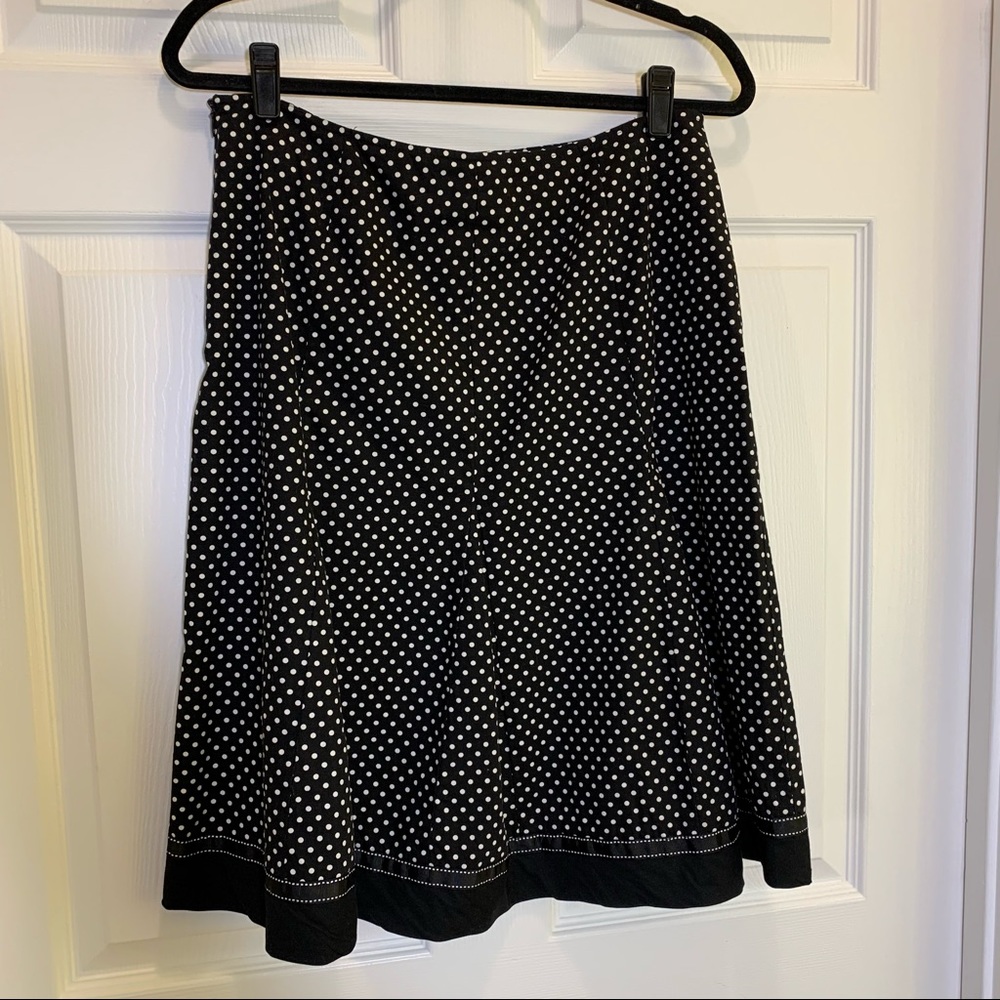 RB Collection Polka Dot A Line Skirt